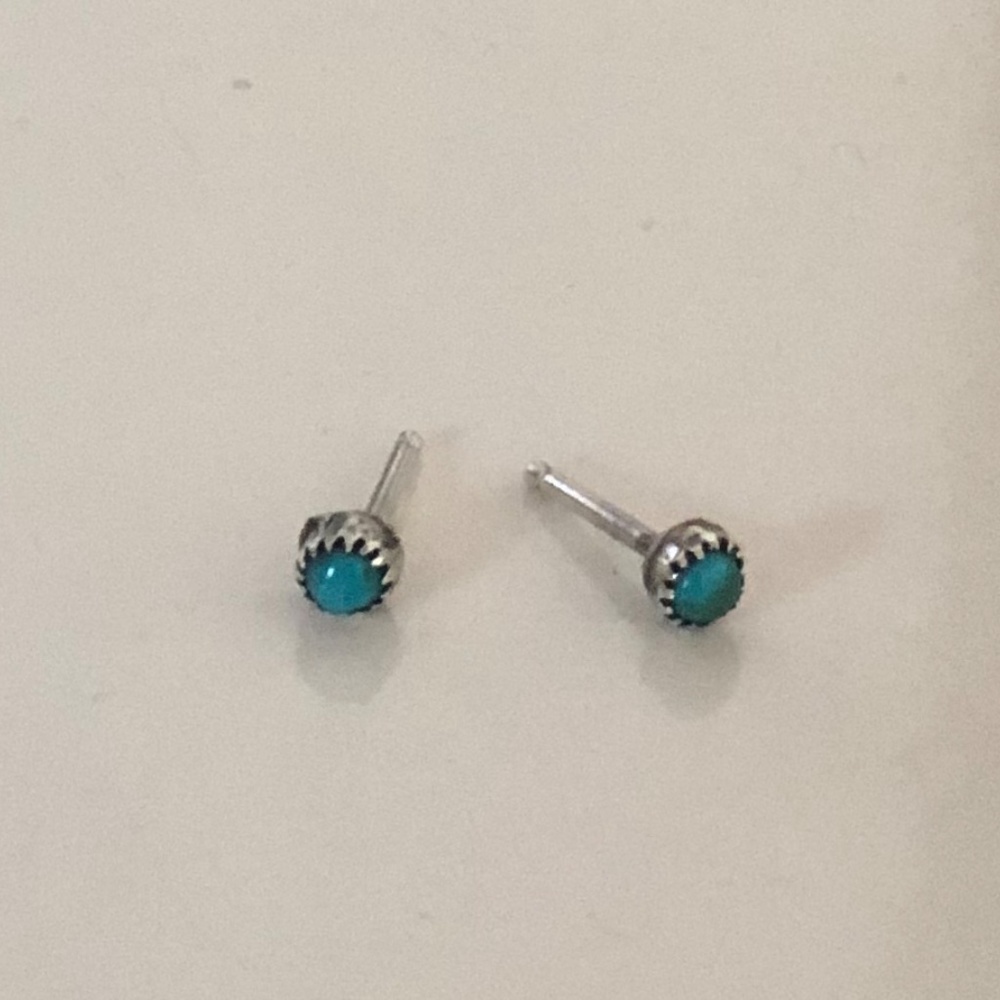 Turquoise and Sterling Earrings
